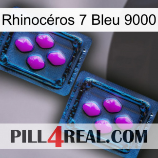 Rhinocéros 7 Bleu 9000 03